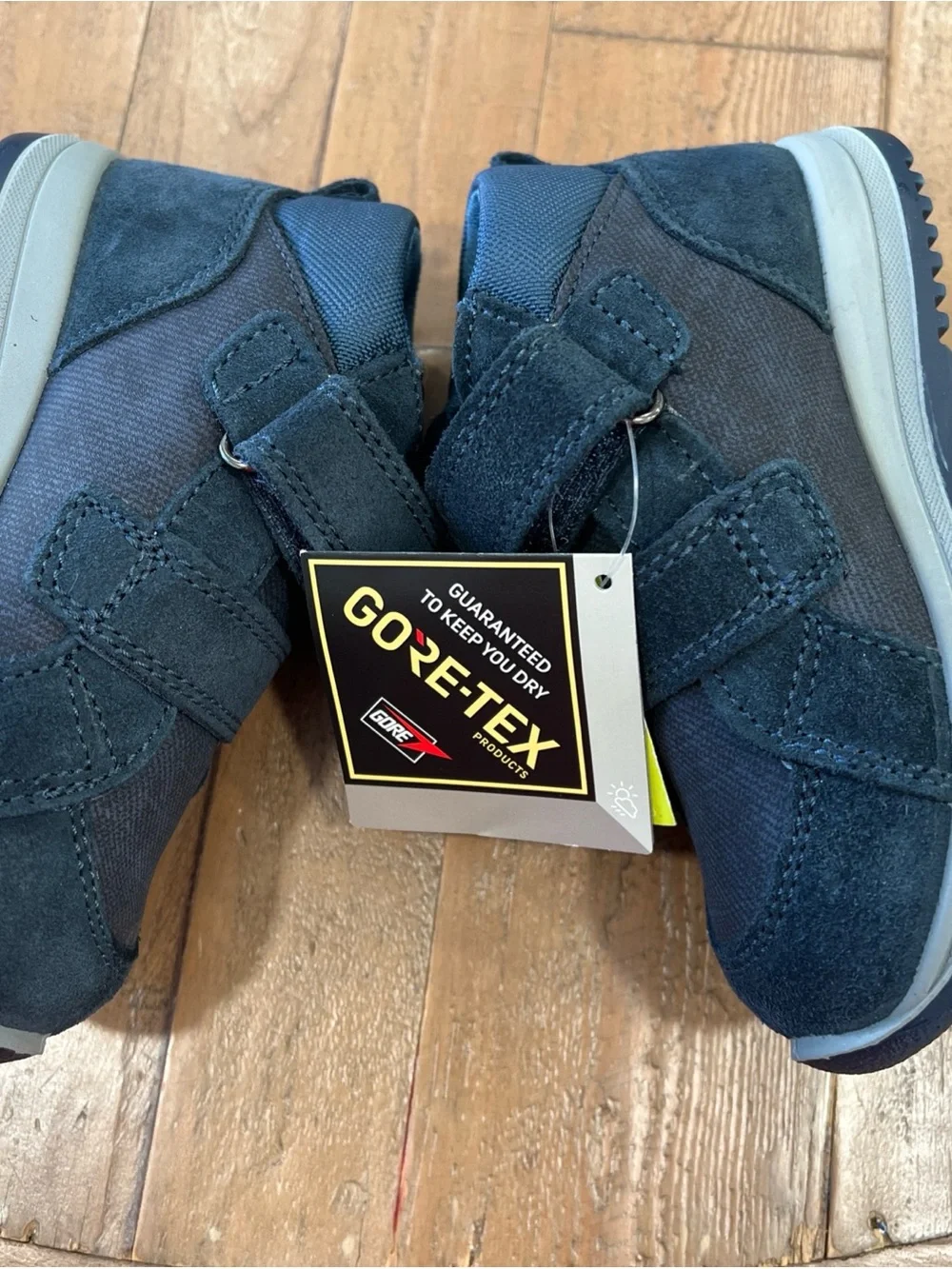 Primigi Tiguan Gore-Tex Waterpoof Snow Boots Kids EU 26 US 9 Blue Suede Unisex